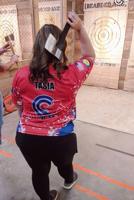 Beat your ax: Twin Falls resident to compete in first televised all-women's ax throwing final