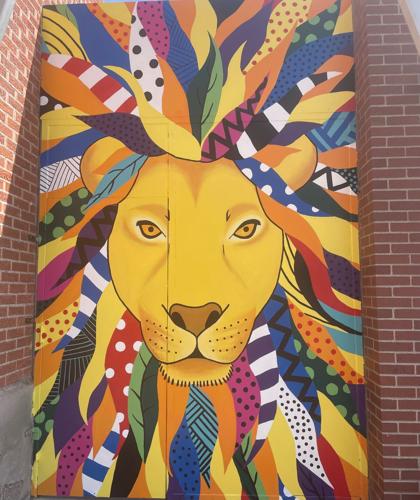 New mural at Lincoln Elementary