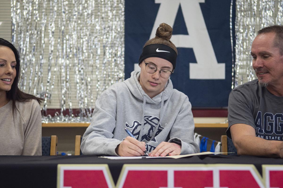 CJ Latta signing to Utah State